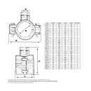 PE Anbohrschelle 50 x 1/2" für Poolrohr 50mm