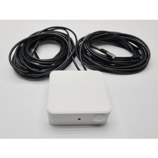 PioTek ESPHome WLAN-Tempsensor TS-D Dual für Home Assistant, Homematic CUxD, ioBroker u.a.