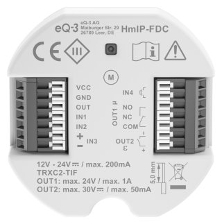 Homematic IP Türöffner Controller, HmIP-FDC